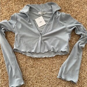 Adika NWT Long Sleeve Crop Top size small